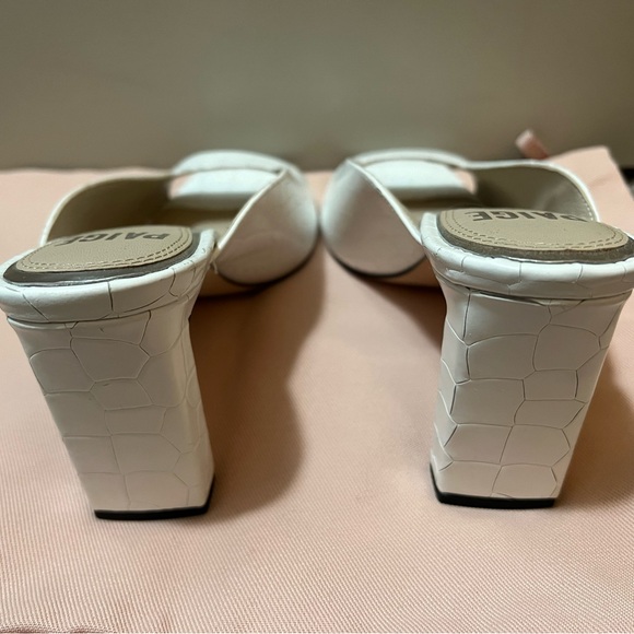 PAIGE – Lena Croc Embossed Sandal - Picture 5 of 6